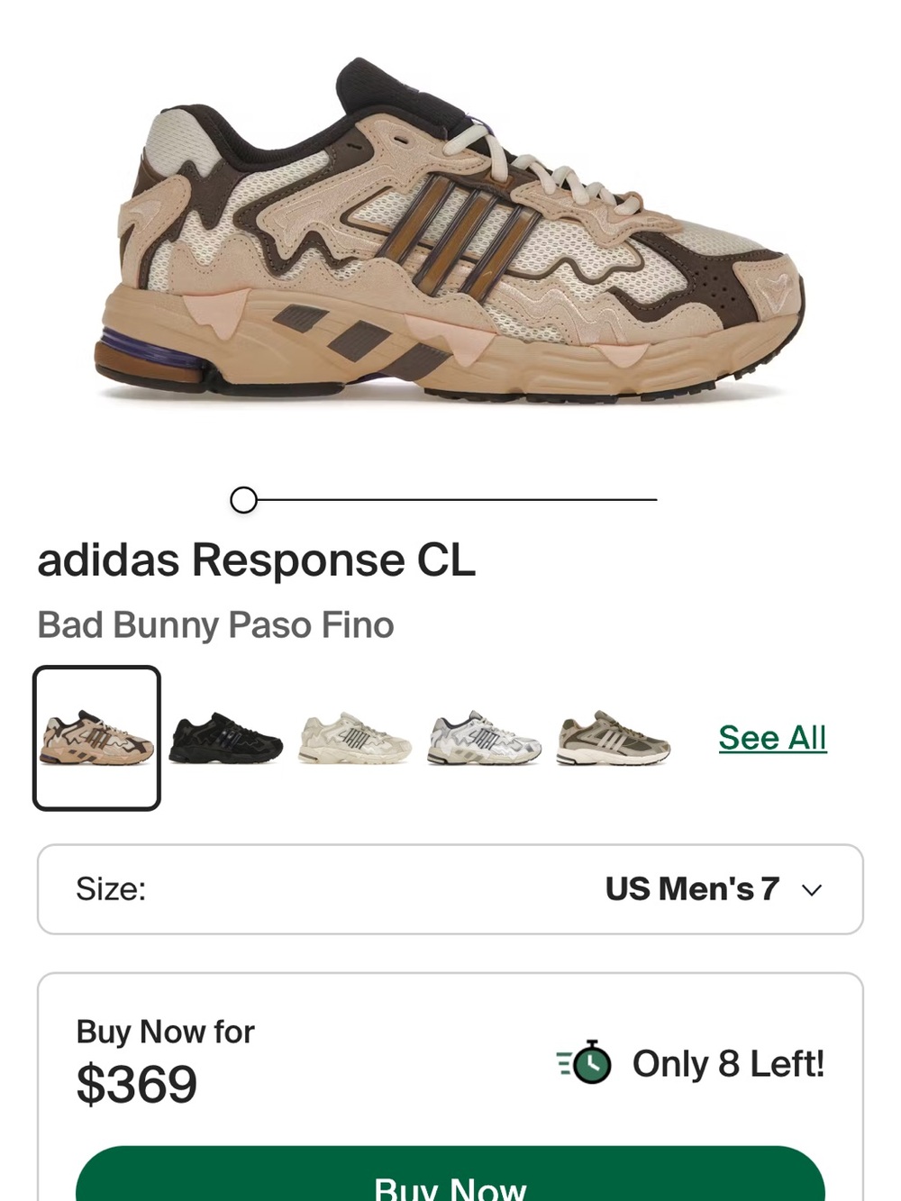 BAD BUNNY ADIDAS Response CL